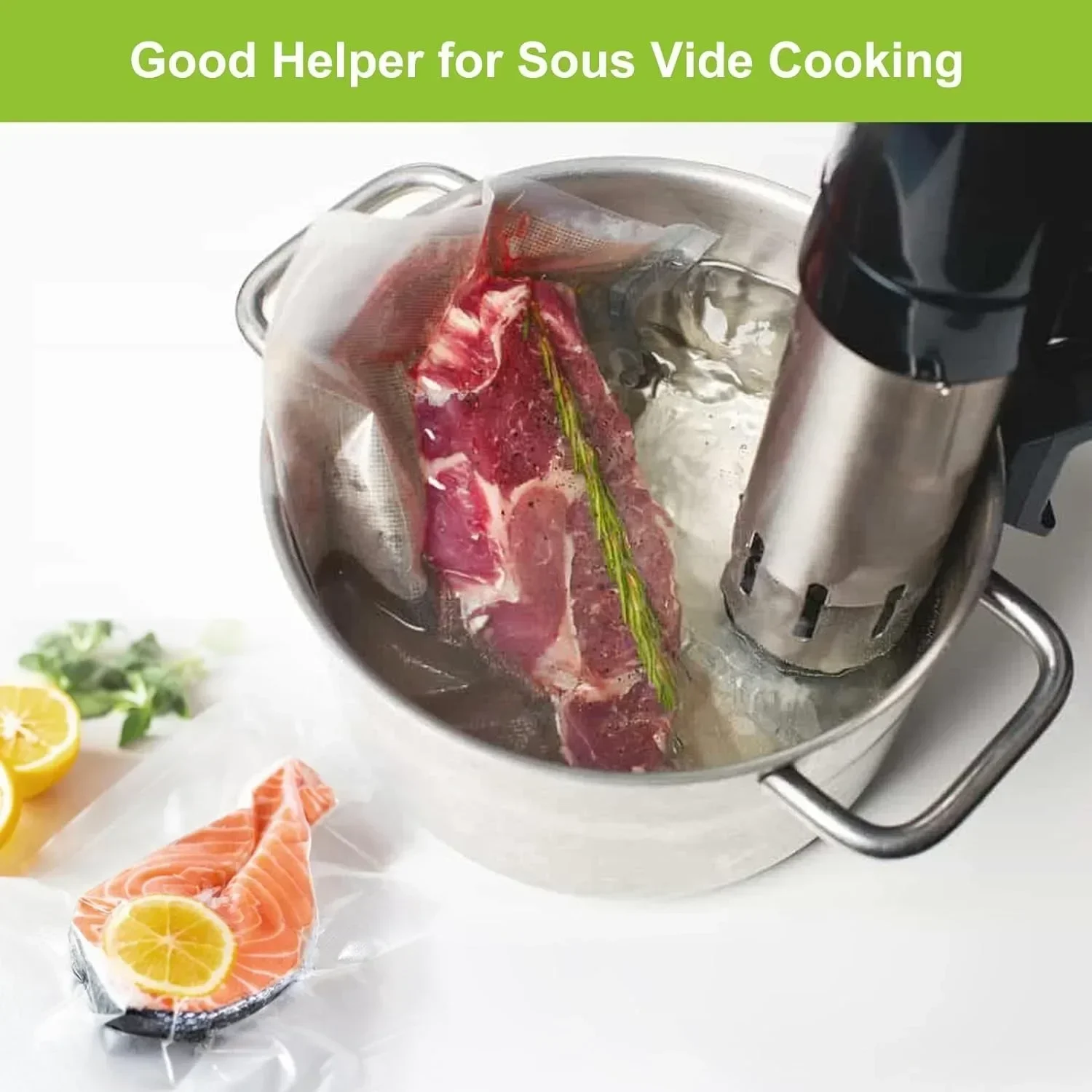 Meal Prep Co - BPA Free Vacuum Sealer Rolls Food