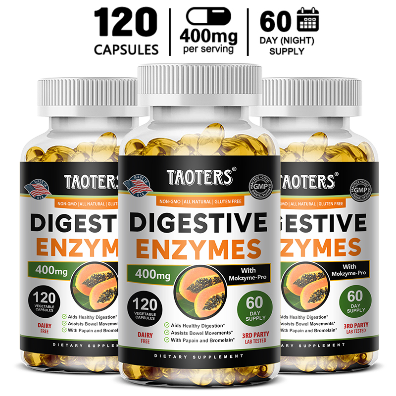 Meal Prep Co - Digestive Enzymes - Aids in Bowel