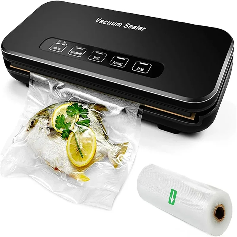 Vacuum Sealer Machine Dry/Mois - Meal Prep Vacuum Seal Containers recension och pris