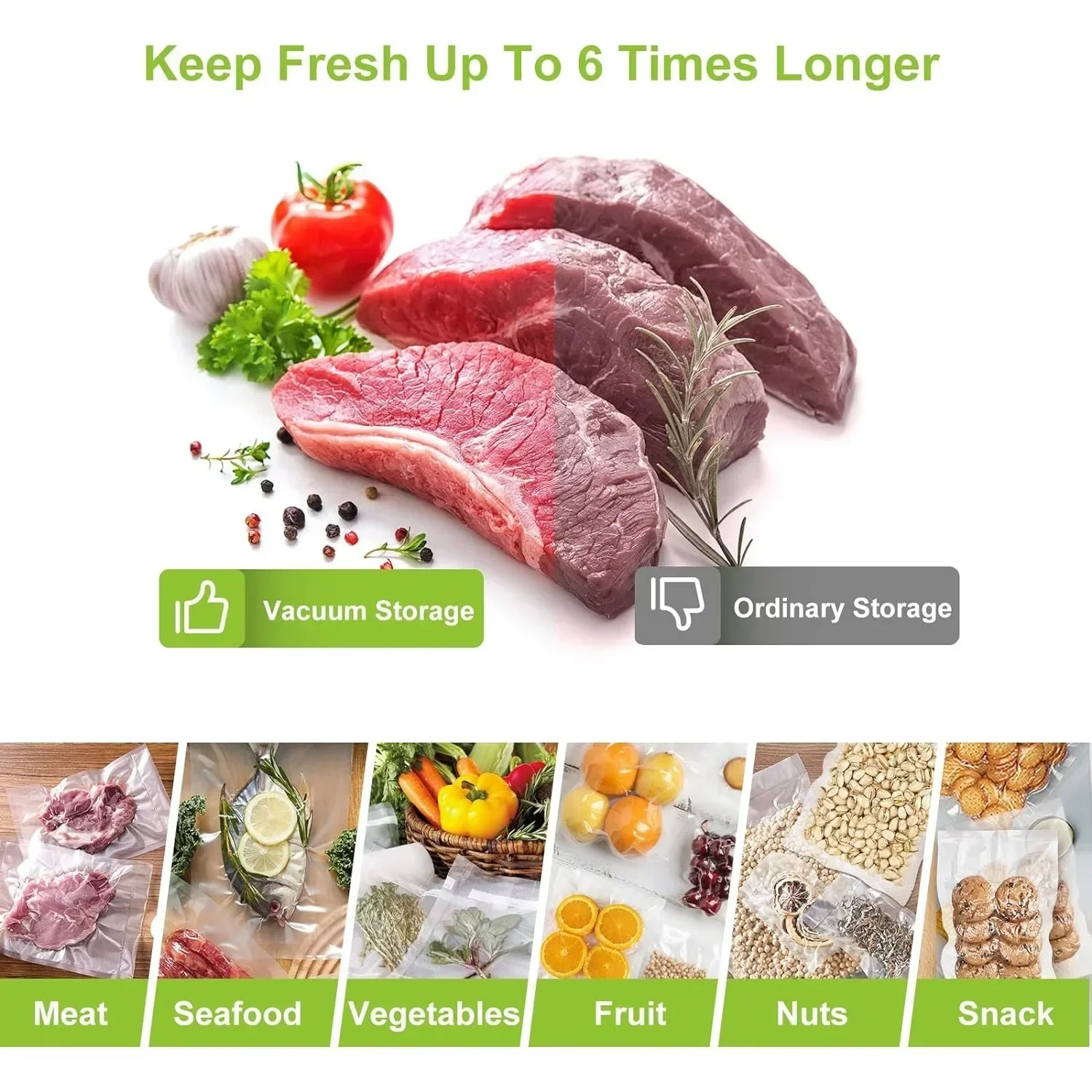 BPA Free Vacuum Sealer Rolls F - Meal Prep Co recension och pris
