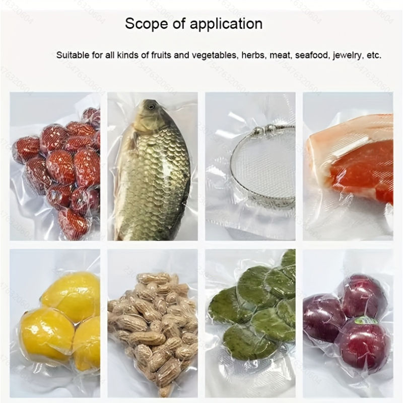 4pcs Vacuum Sealer Bags: 4 Rol - Meal Prep Co recension och pris