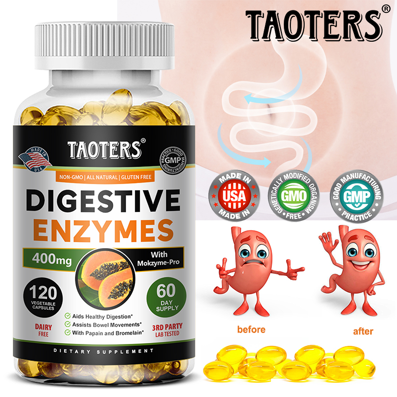 Digestive Enzyme Supplement Ad - Meal Prep Co recension och pris
