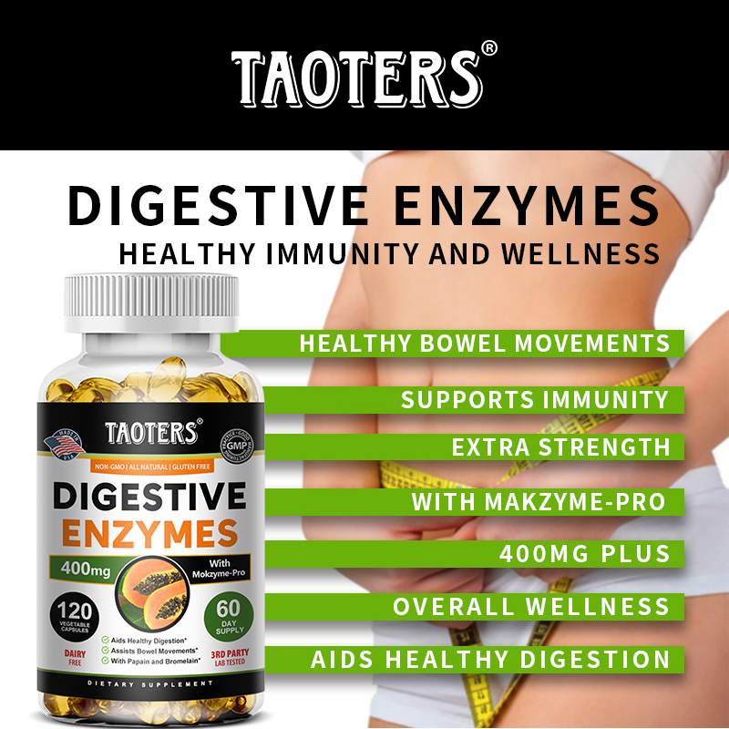 Digestive Enzyme Supplement Ad - Meal Prep Co recension och pris