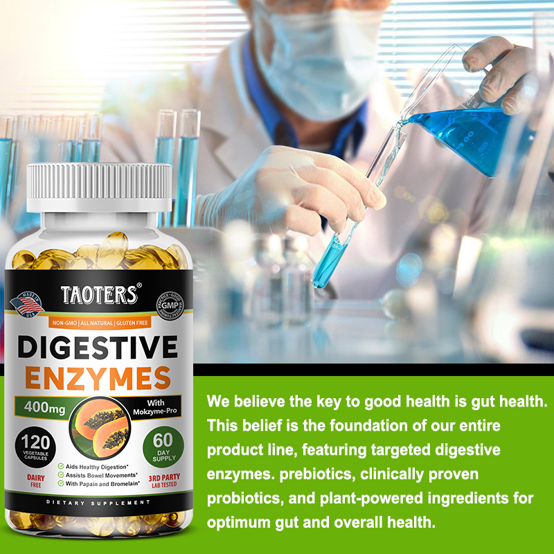 Digestive Enzyme Supplement Ad - Meal Prep Co recension och pris