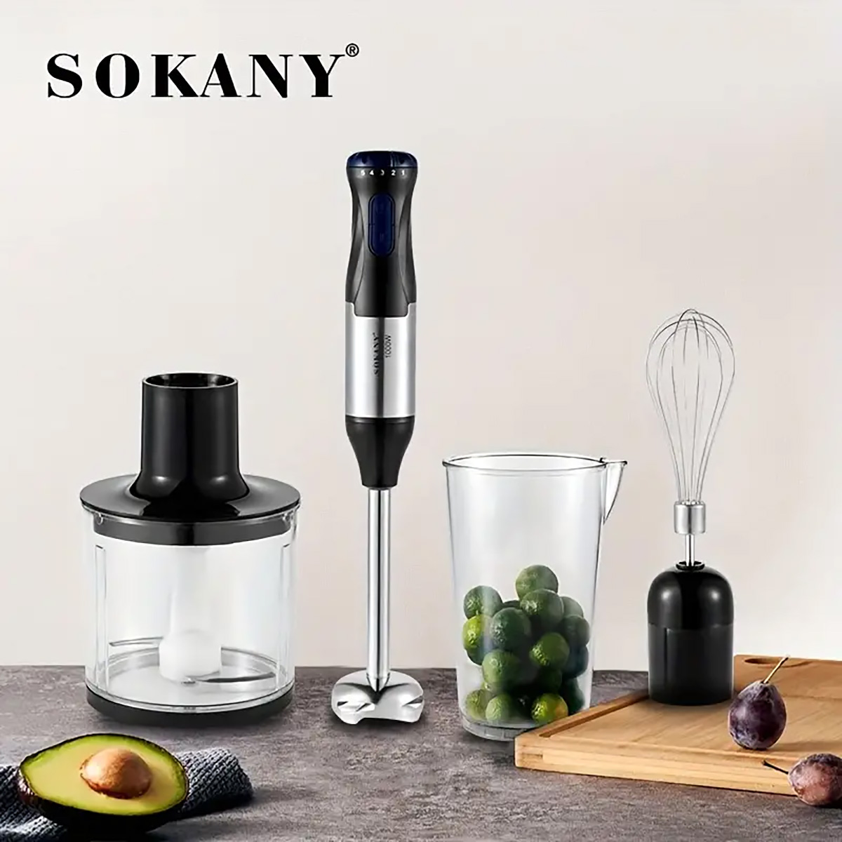 1000W 4-in-1 Hand Blender - Im - Meal Prep Smoothies recension och pris