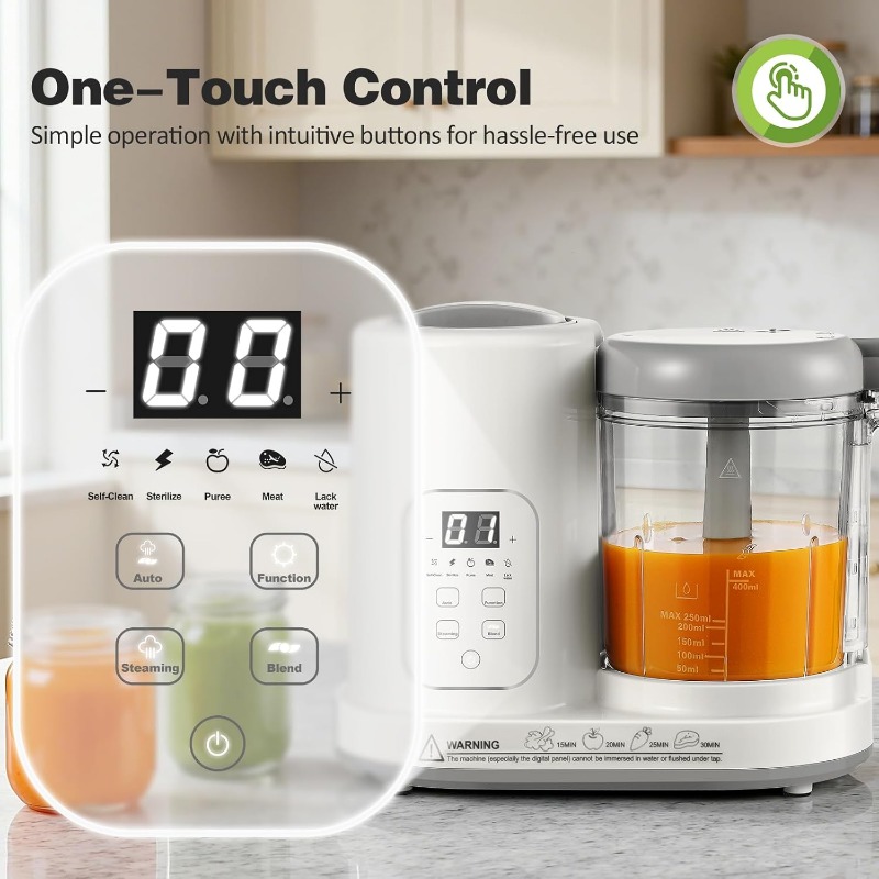 Baby Food Maker Steamer Blende - Meal Prep Smoothies recension och pris