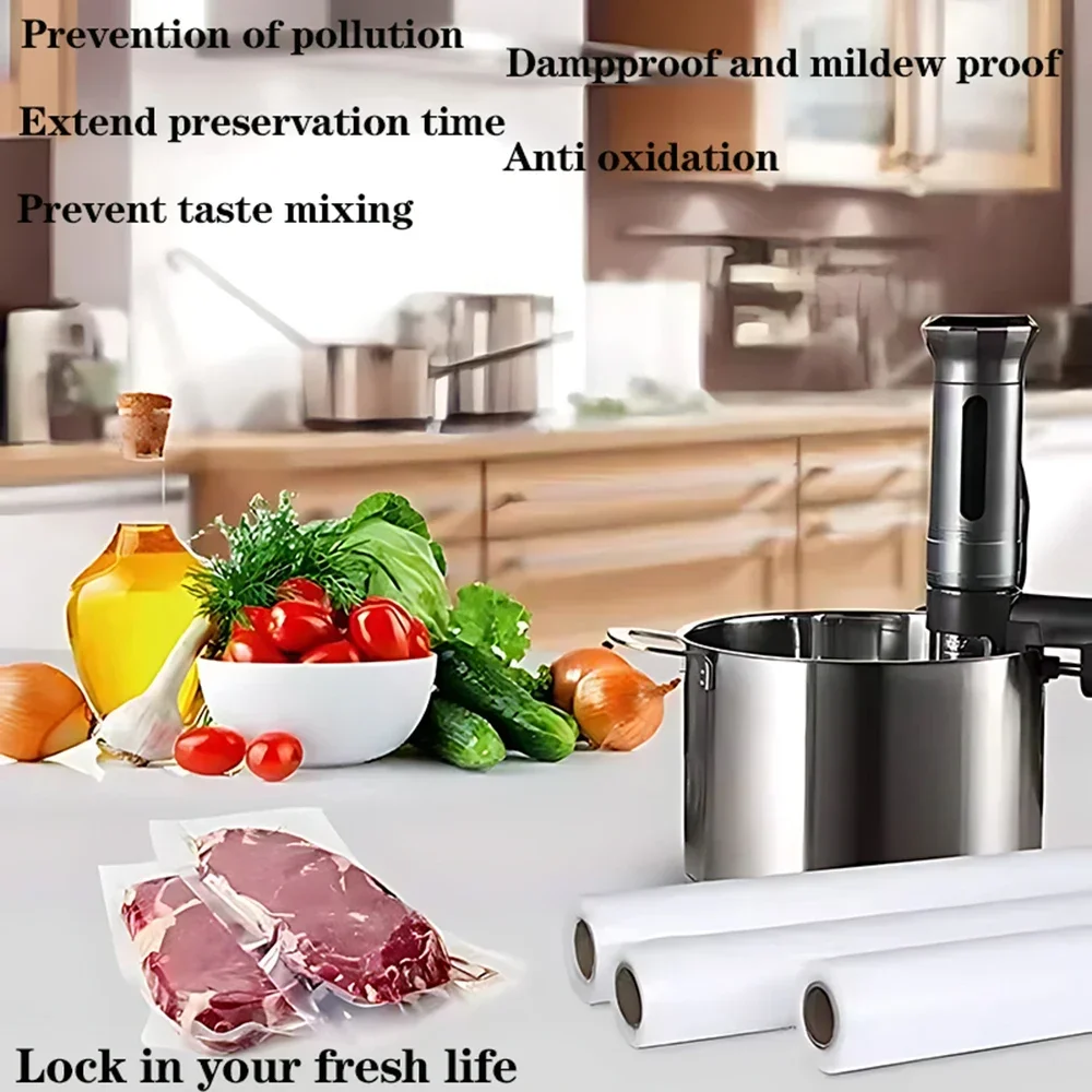 1 Roll Vacuum Bags For Food,Va - Meal Prep Co recension och pris