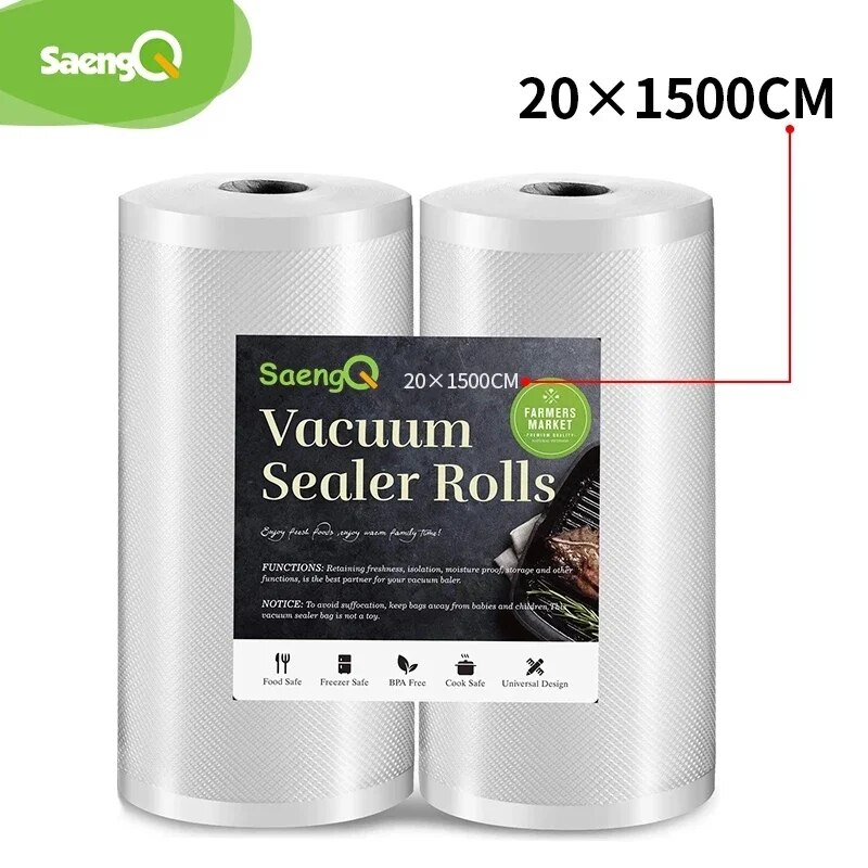 SaengQ Kitchen Food Vacuum Sea - Meal Prep Vacuum Seal Containers recension och pris