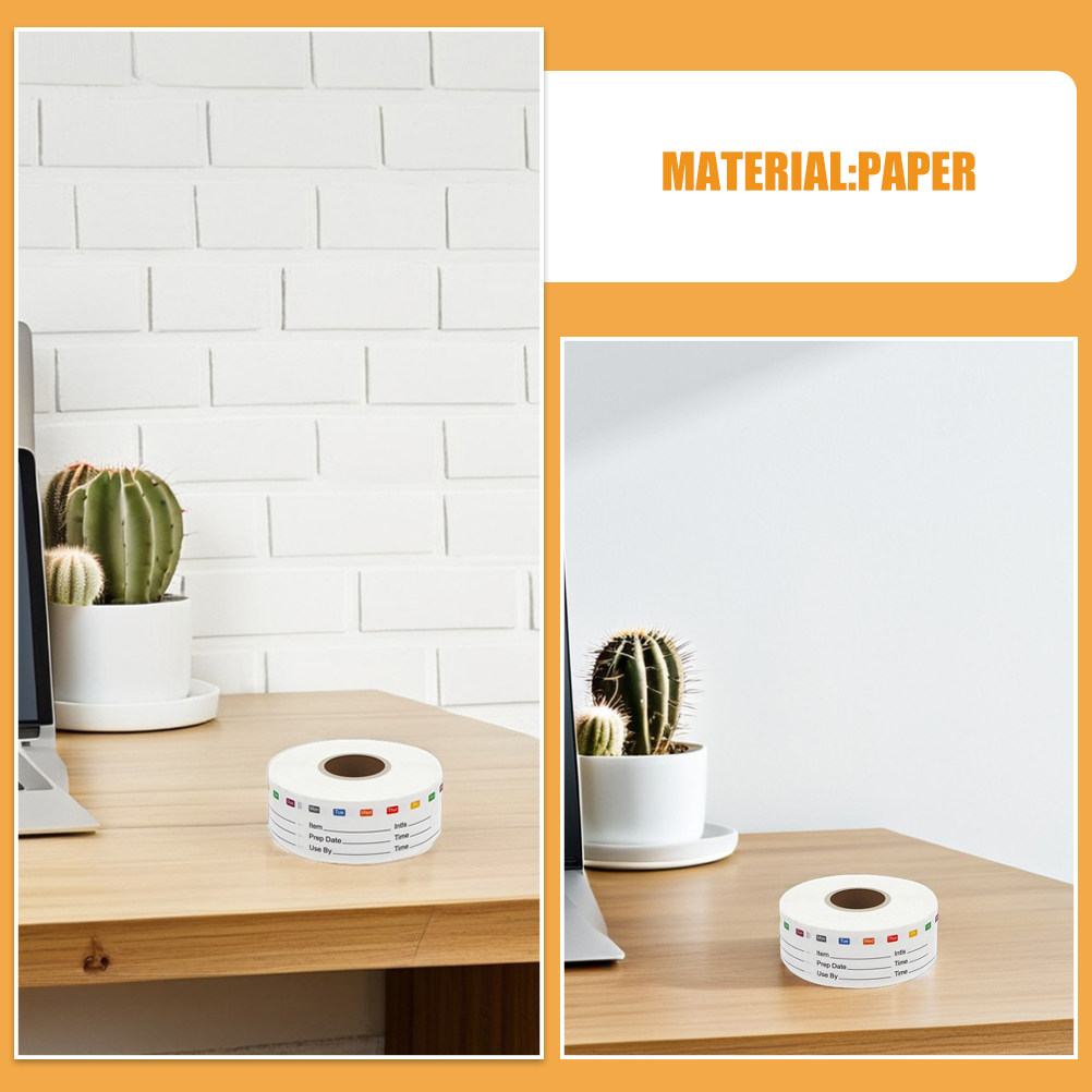 2Rolls Food Date Stickers Remo - Meal Prep Kitchen recension och pris