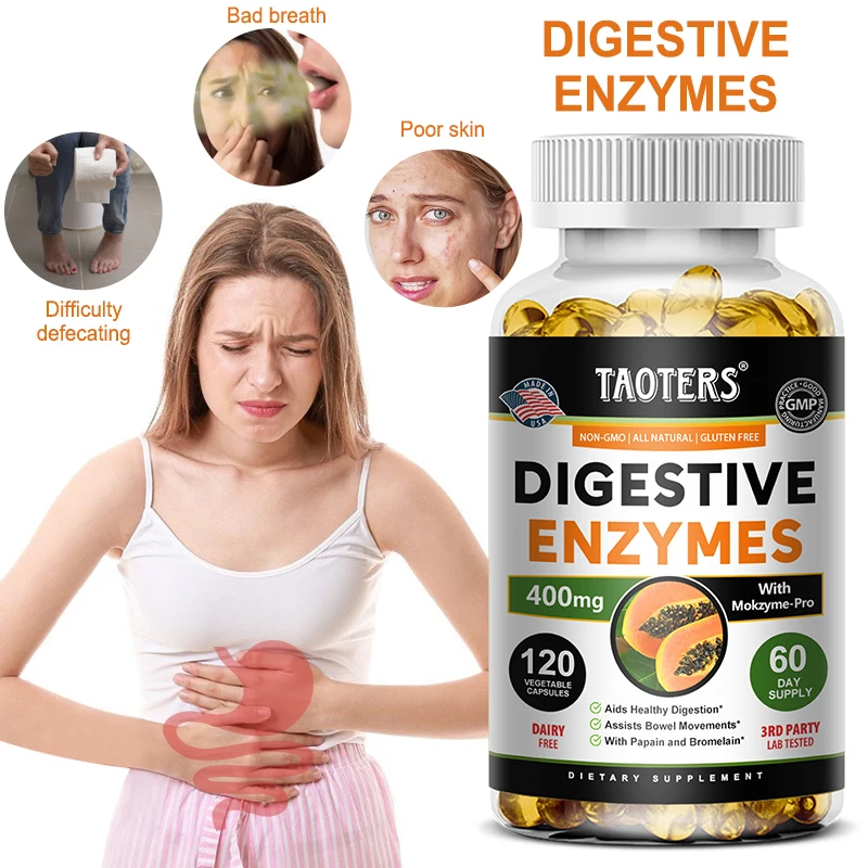 Digestive Enzymes - Aids in Bo - Meal Prep Co recension och pris