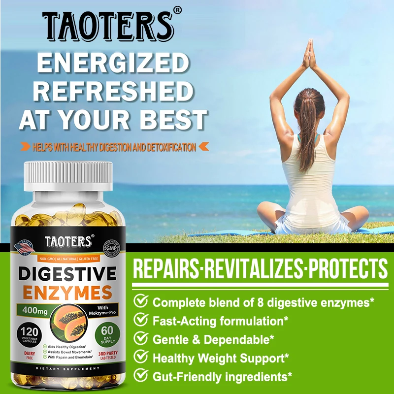 Digestive Enzymes - Aids in Bo - Meal Prep Co recension och pris