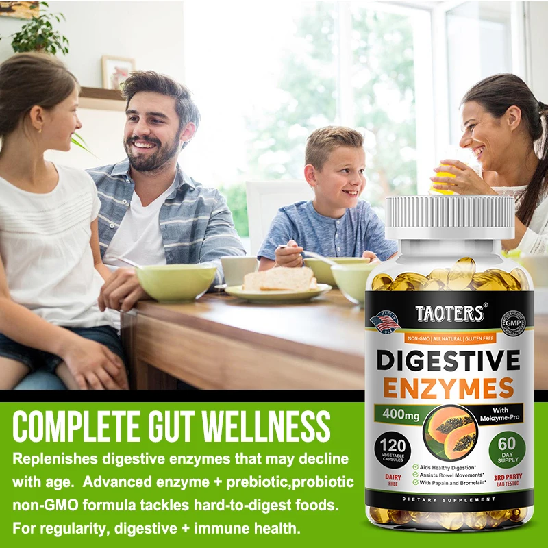 Digestive Enzymes - Aids in Bo - Meal Prep Co recension och pris